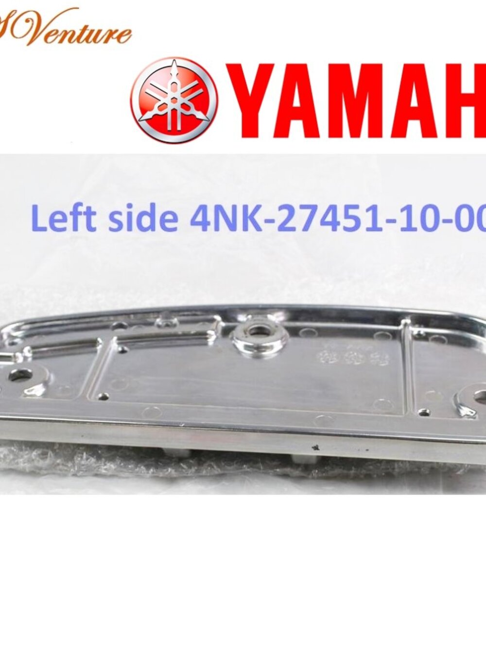 Yamaha OEM Left Footrest Floorboard 4NK-27451-10-00